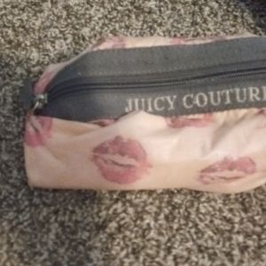 Juicy couture purse wallet and makeup bag